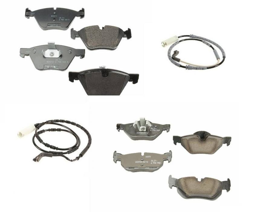 BMW Disc Brakes Kit - Pads Front and Rear